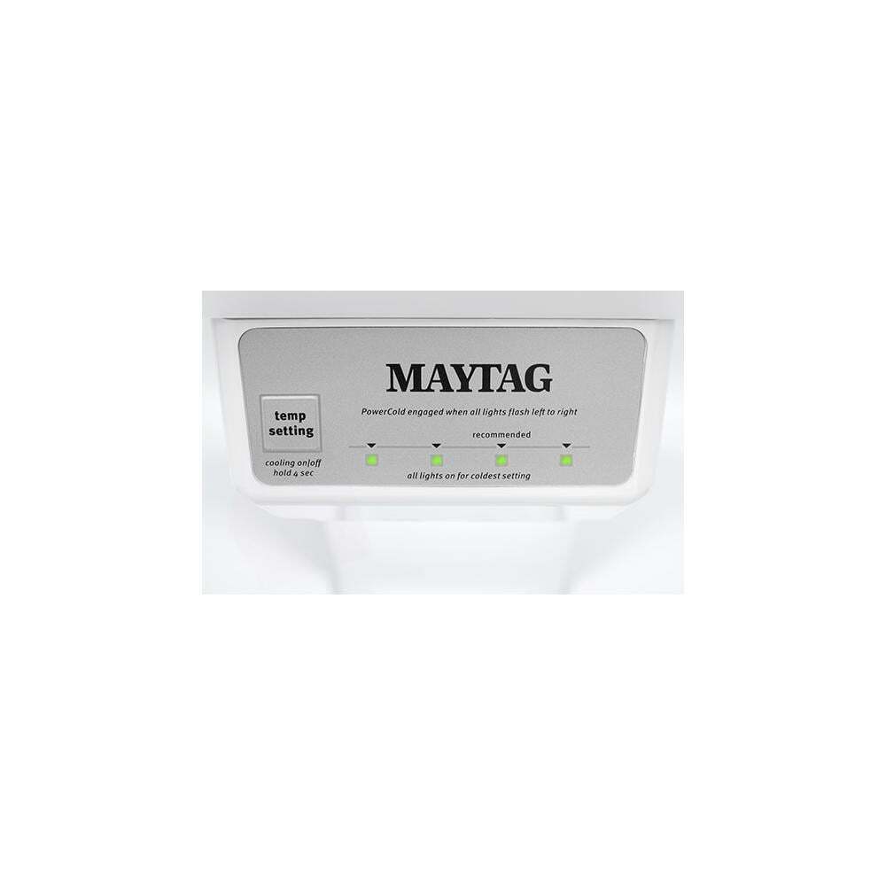 Maytag MRTX5119SW freezer compartment