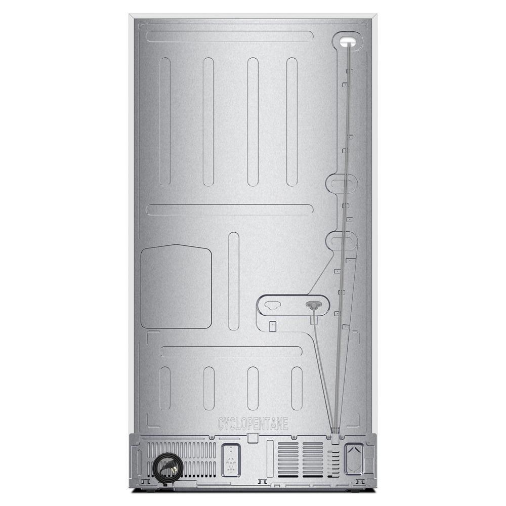Whirlpool WRFF3136SW interior shelves