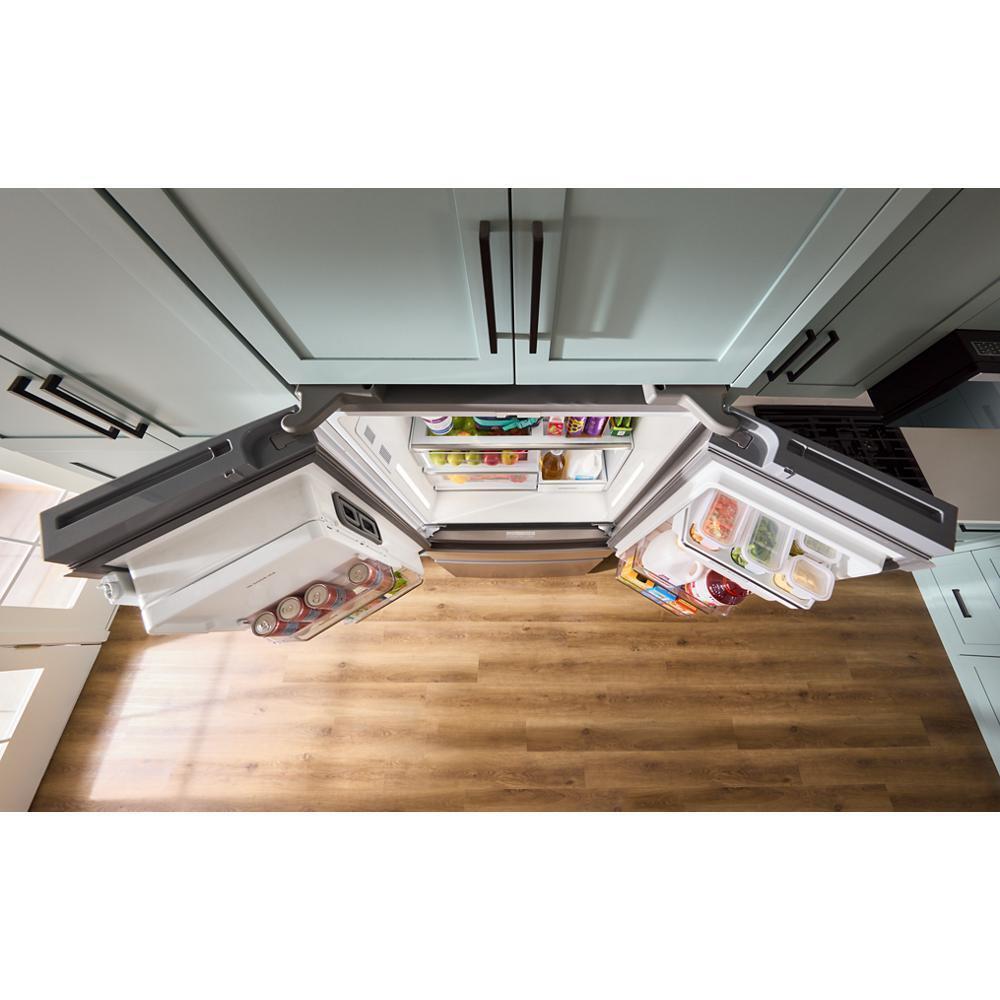 Whirlpool WRMC7036RV interior shelves