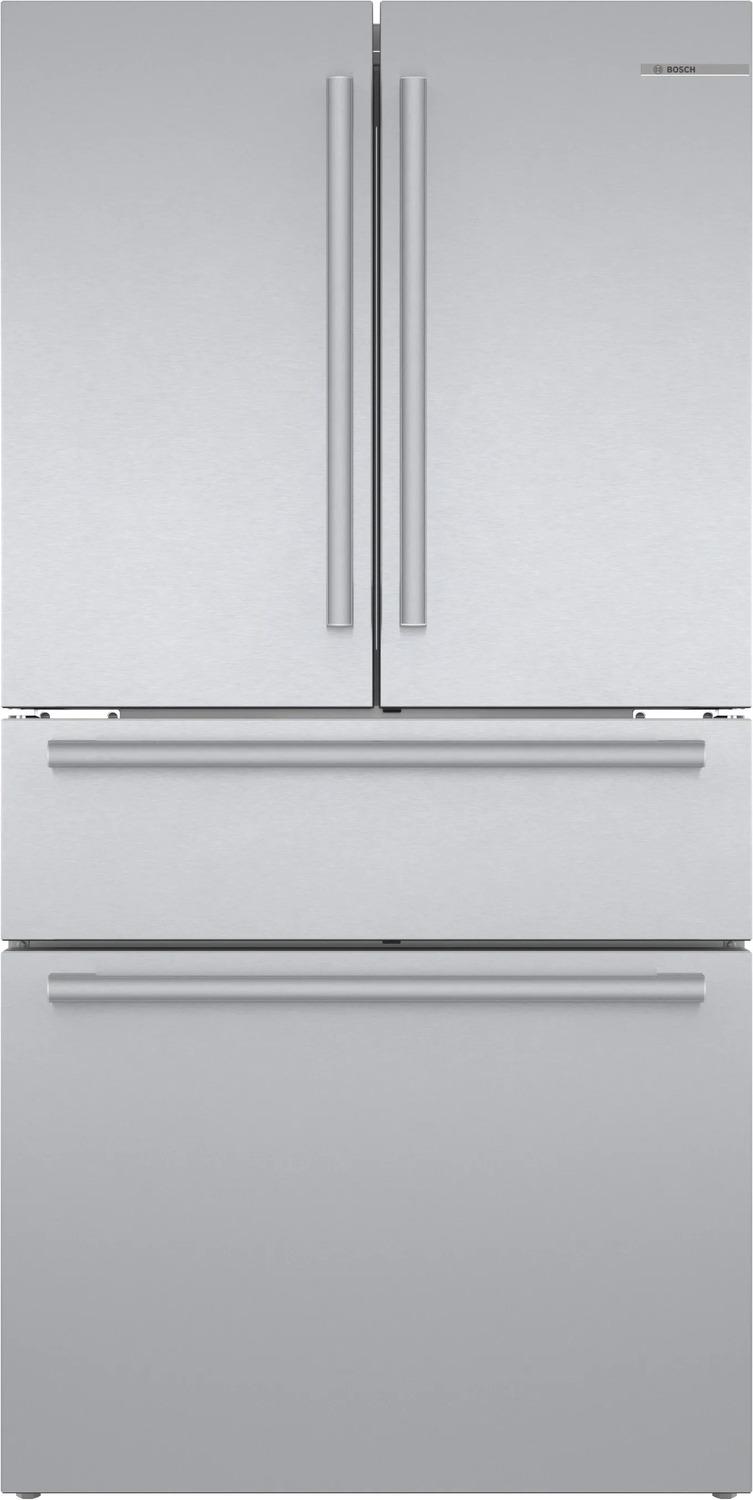 800 Series French Door Bottom Mount Refrigerator 36" Stainless steel (with anti-fingerprint) - (B36CL80SNS)