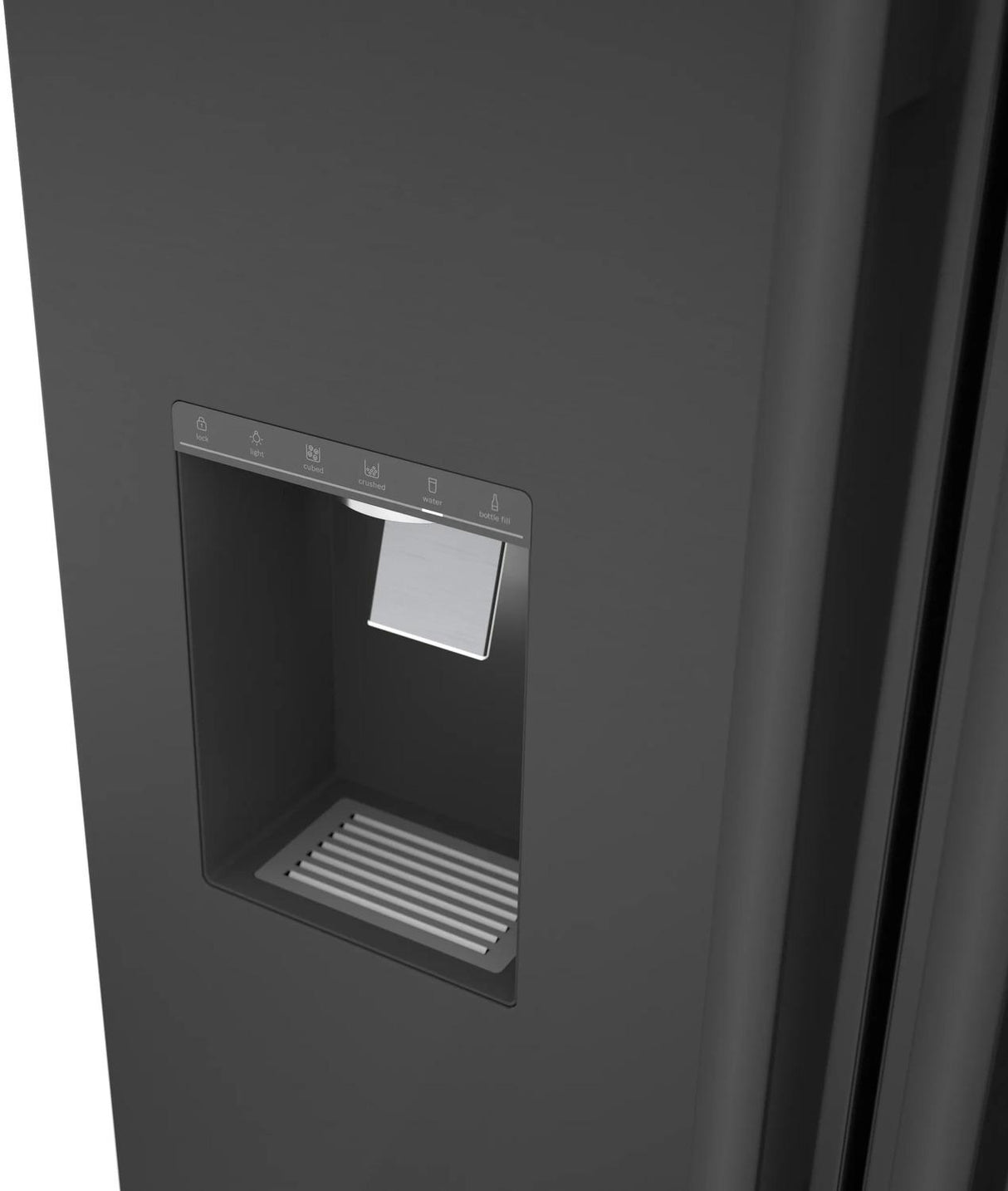 500 Series French Door Bottom Mount Refrigerator 36" Black Stainless Steel - (B36CD50SNB)