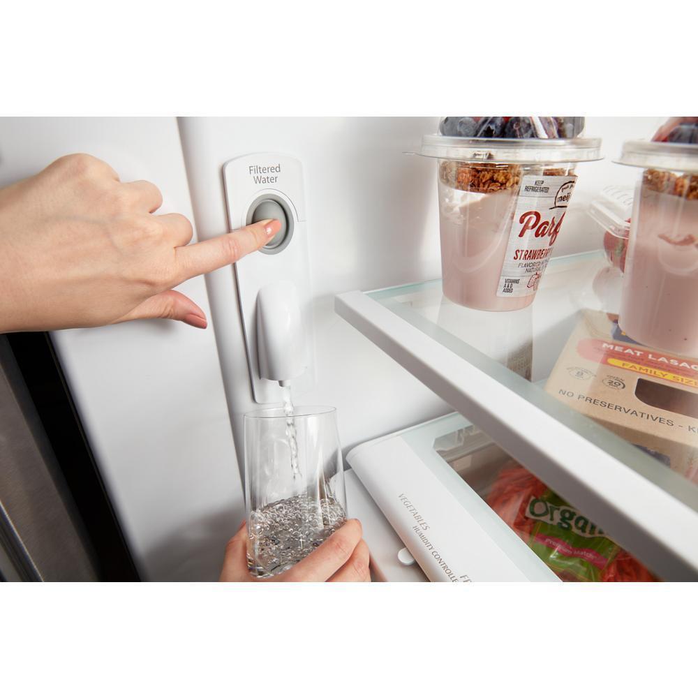 Maytag(R) 36 Inch Wide French Door Bottom Mount Refrigerator with Max Cool Setting - 25 Cu. Ft. - (MRFF4136RZ)