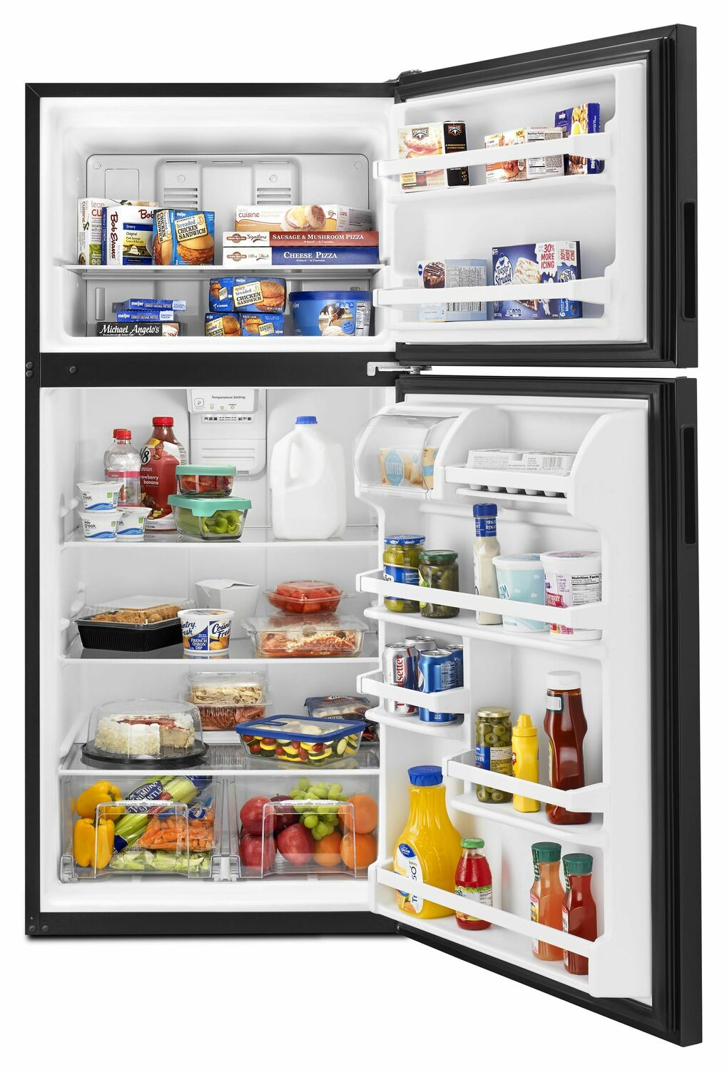 Amana ART318FFDB interior shelves