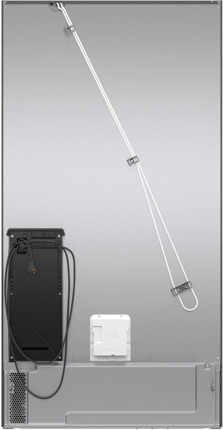 500 Series French Door Bottom Mount Refrigerator 36" Black Stainless Steel - (B36CD50SNB)