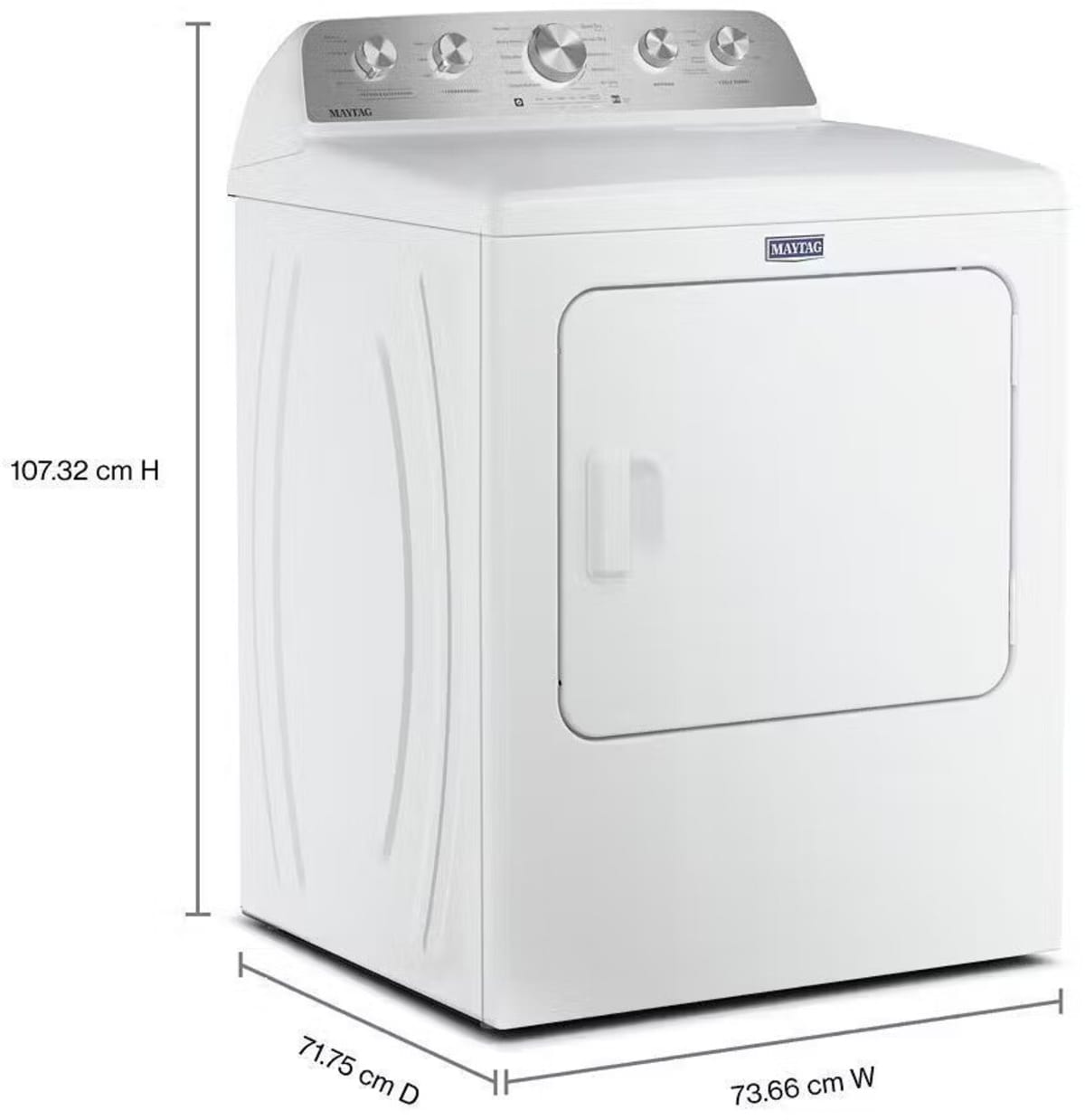 Maytag MGD5605RW 29 Inch Gas Top Load Dryer - additional view