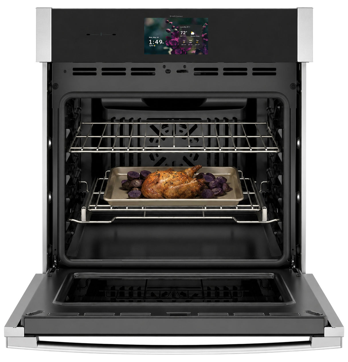 GE Profile PKS7000SZSS oven interior