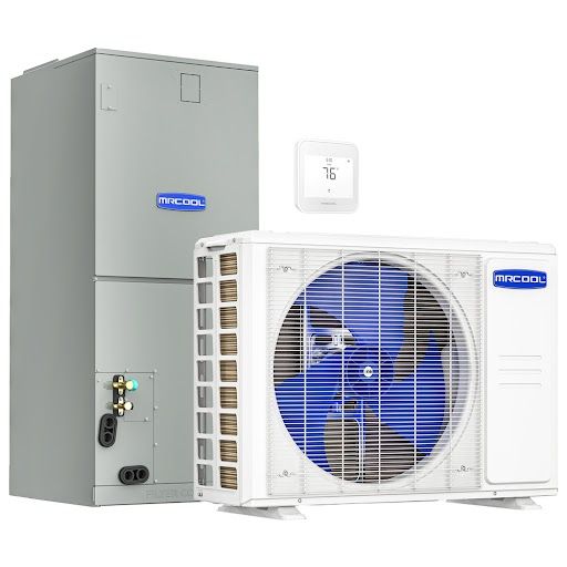 MRCOOL VersaPro 2nd Gen 2 Ton 18.1 SEER2 Central Ducted Heat Pump Split System - R454B Inverter - Multi-Positional