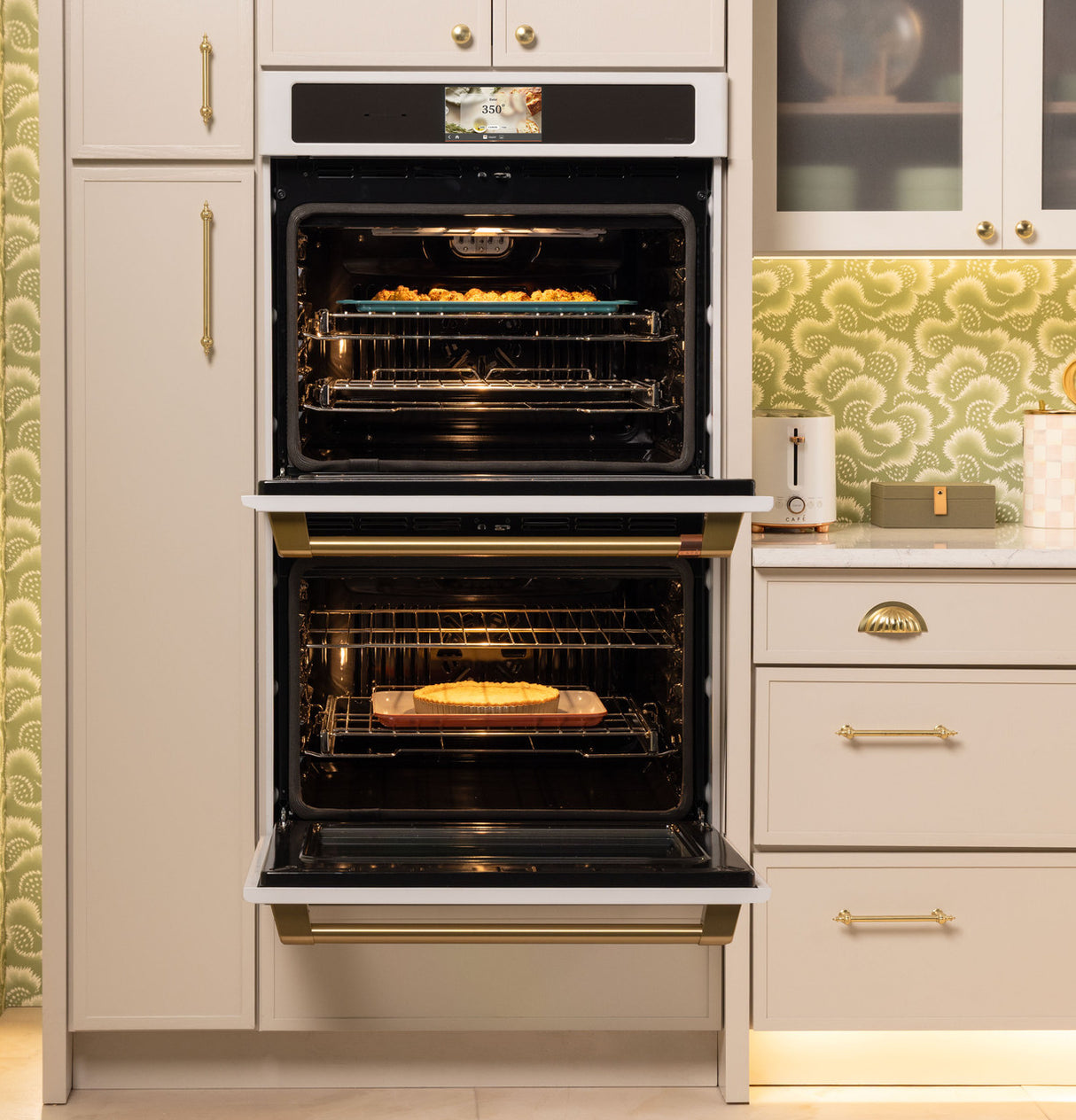 Café CTD90DP4ZW2 Professional Series 30 inch Double Wall Oven Matte White view 8