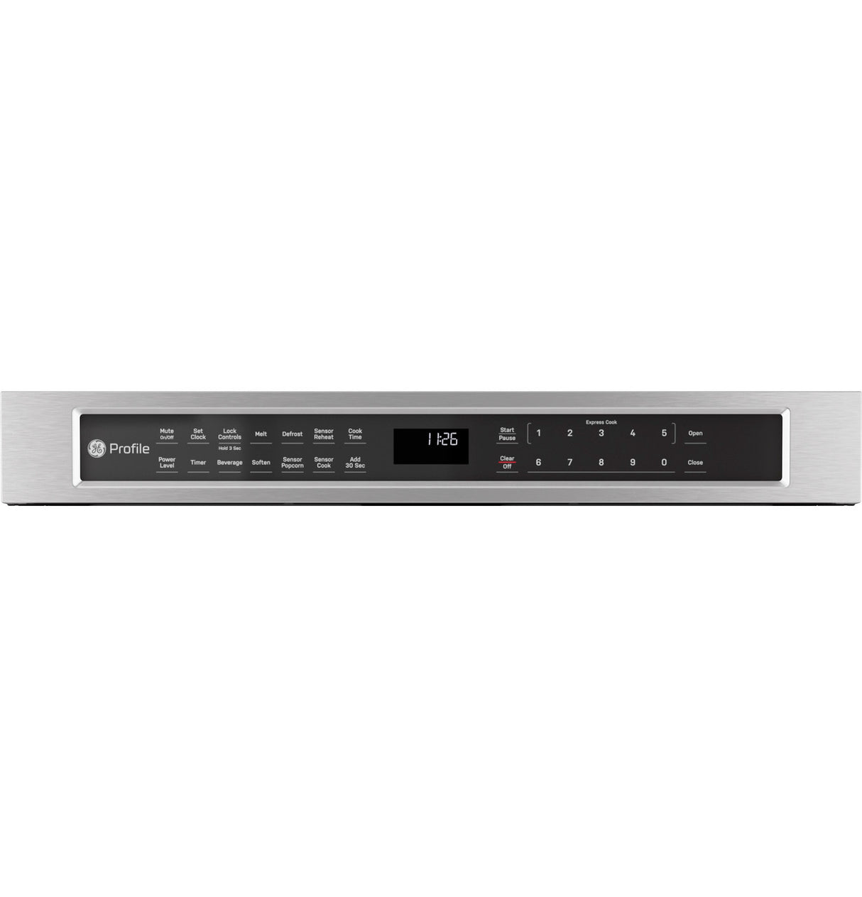 GE Profile PWL1126SWSS control panel