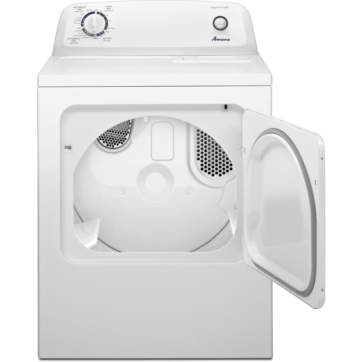 Amana NGD4655EW 29" 6.5 cu. ft. Front Load Gas Dryer in White
