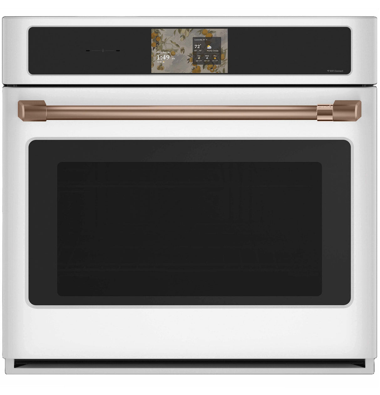Café CTS90DP4ZW2 wall oven CookCam in-oven camera view