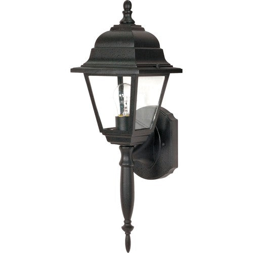 Nuvo Lighting 60-3455 Outdoor Entrance Wall Light - Textured Black