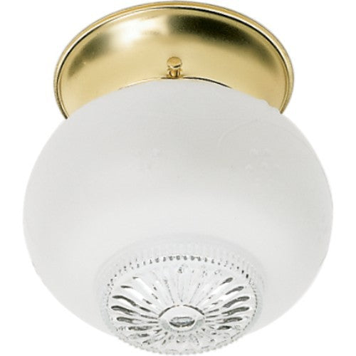 Nuvo Lighting 60-6029 Flush Mount Ceiling Light - Polished Brass