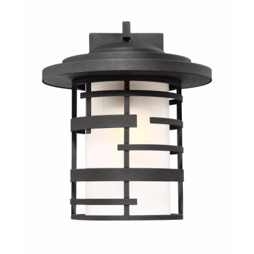 Nuvo Lighting 60-6403 Lansing Outdoor Entrance Wall Light - Textured Black
