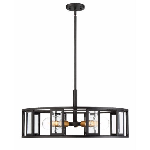 Nuvo Lighting 60-6416 Payne Linear Pendant - Black