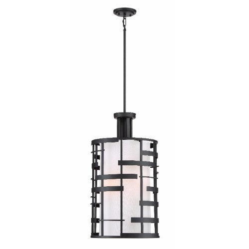 Nuvo Lighting 60-6433 Lansing Down Light Pendant - Textured Black