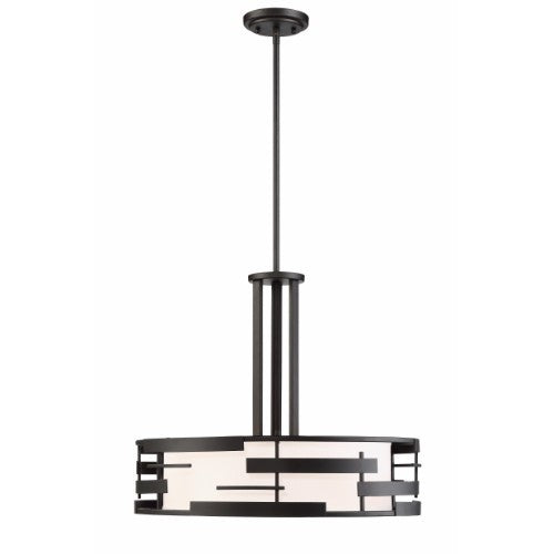 Nuvo Lighting 60-6435 Lansing Linear Pendant - Textured Black