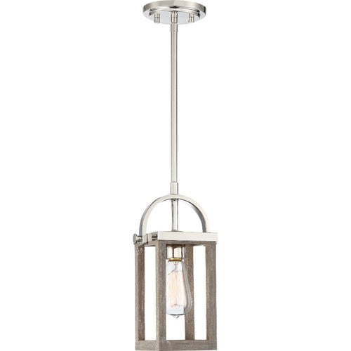Nuvo Lighting 60-6484 Bliss Mini Pendant - Driftwood