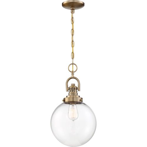 Nuvo Lighting 60-6671 Skyloft Mini Pendant - Burnished Brass