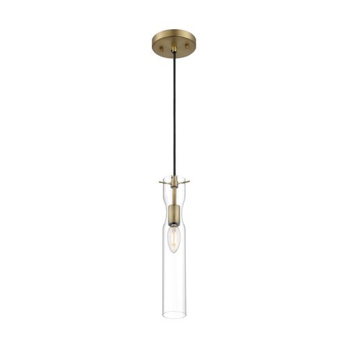 Nuvo Lighting 60-6856 Spyglass Mini Pendant - Vintage Brass
