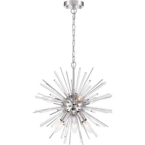 Nuvo Lighting 60-6993 Cirrus Entrance / Foyer Pendant - Polished Nickel