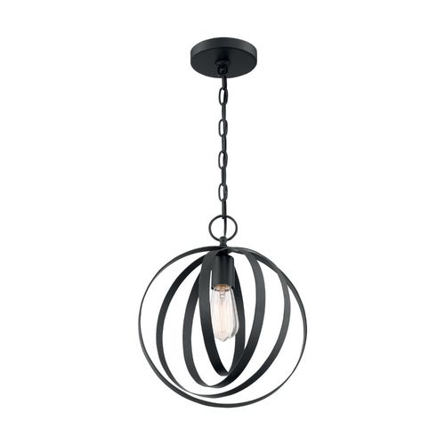Nuvo Lighting 60-7066 Pendleton Entrance / Foyer Pendant - Matte Black