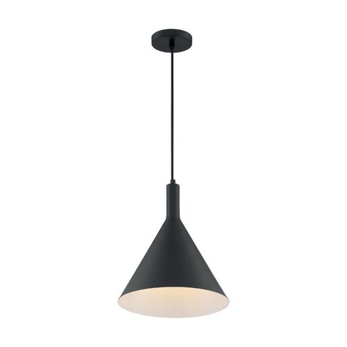 Nuvo Lighting 60-7128 Lightcap Down Light Pendant - Matte Black