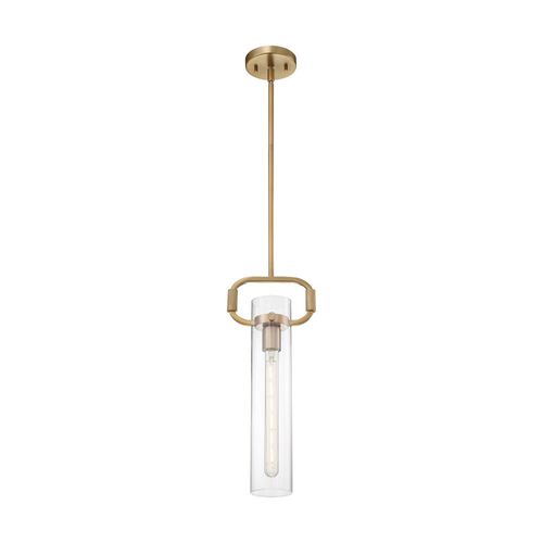 Nuvo Lighting 60-7143 Teresa Mini Pendant - Burnished Brass