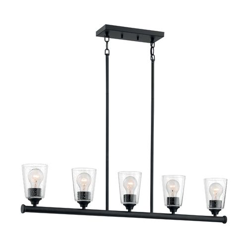 Nuvo Lighting 60-7286 Bransel Linear Pendant - Matte Black