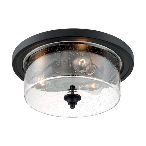 Nuvo Lighting 60-7291 Bransel Flush Mount Ceiling Light - Matte Black