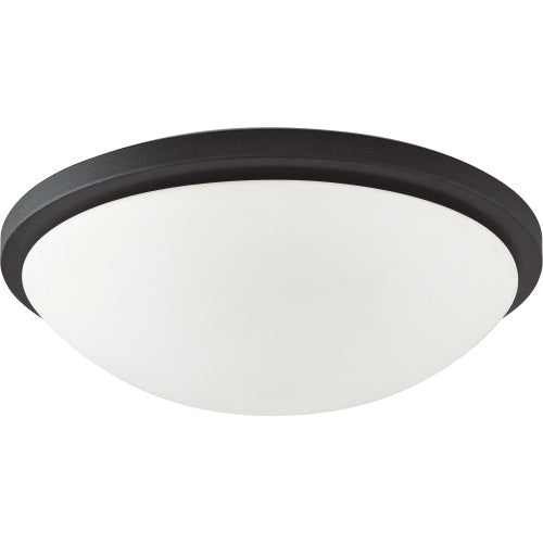 Nuvo Lighting 62-1442 Glamour Flush Mount Ceiling Light - Black