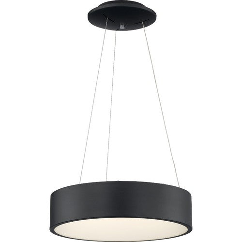 Nuvo Lighting 62-1458 Orbit Drum Pendant - Black