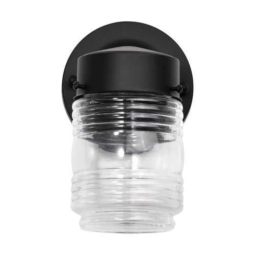 Nuvo Lighting 62-1573 Outdoor Entrance Wall Light - Black