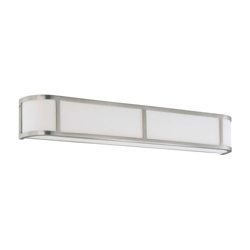 Nuvo Lighting 60-2875 Odeon 4 or more Bulb Bathroom Light - Brushed Nickel