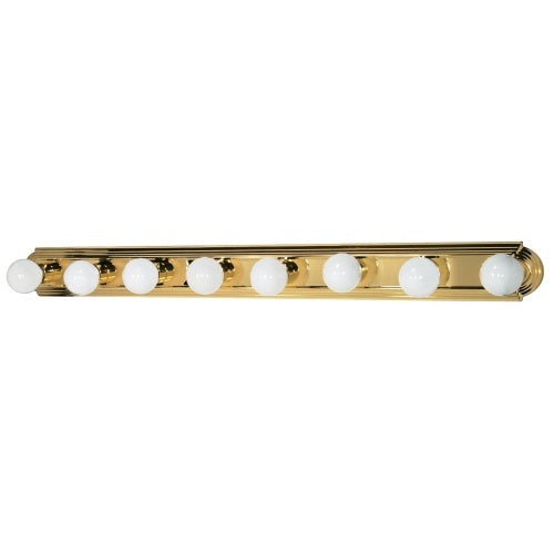 Nuvo Lighting 60-311 4 or more Bulb Bathroom Light - Polished Brass