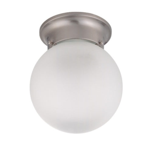 Nuvo Lighting 60-3249 Flush Mount Ceiling Light - Brushed Nickel / Frosted