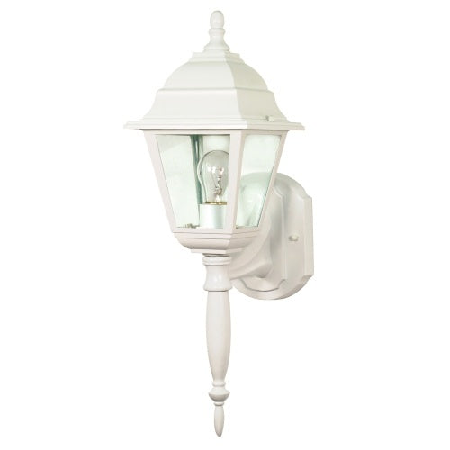 Nuvo Lighting 60-540 Briton Outdoor Entrance Wall Light - White