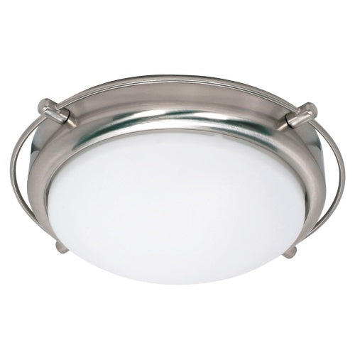Nuvo Lighting 60-608 Polaris Flush Mount Ceiling Light - Brushed Nickel
