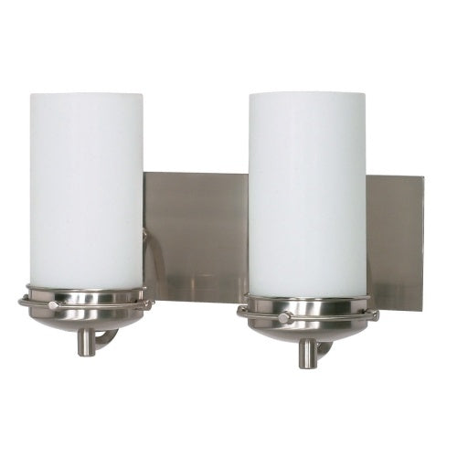 Nuvo Lighting 60-612 Polaris 2 Bulb Bathroom Light - Brushed Nickel