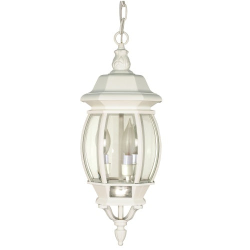 Nuvo Lighting 60-894 Central Park Outdoor Hanging Lantern - White