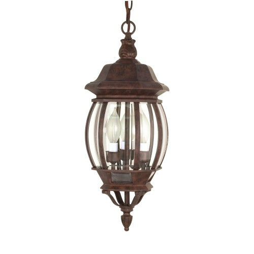 Nuvo Lighting 60-895 Central Park Outdoor Hanging Lantern - Old Bronze