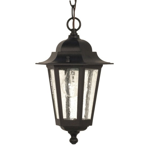 Nuvo Lighting 60-993 Cornerstone Outdoor Hanging Lantern - Textured Black