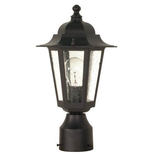 Nuvo Lighting 60-996 Cornerstone Post Light - Textured Black