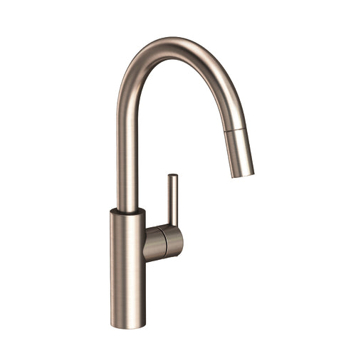 Newport Brass N1500-5113/15S "East Linear" Pull-Out Spray Kitchen Faucet