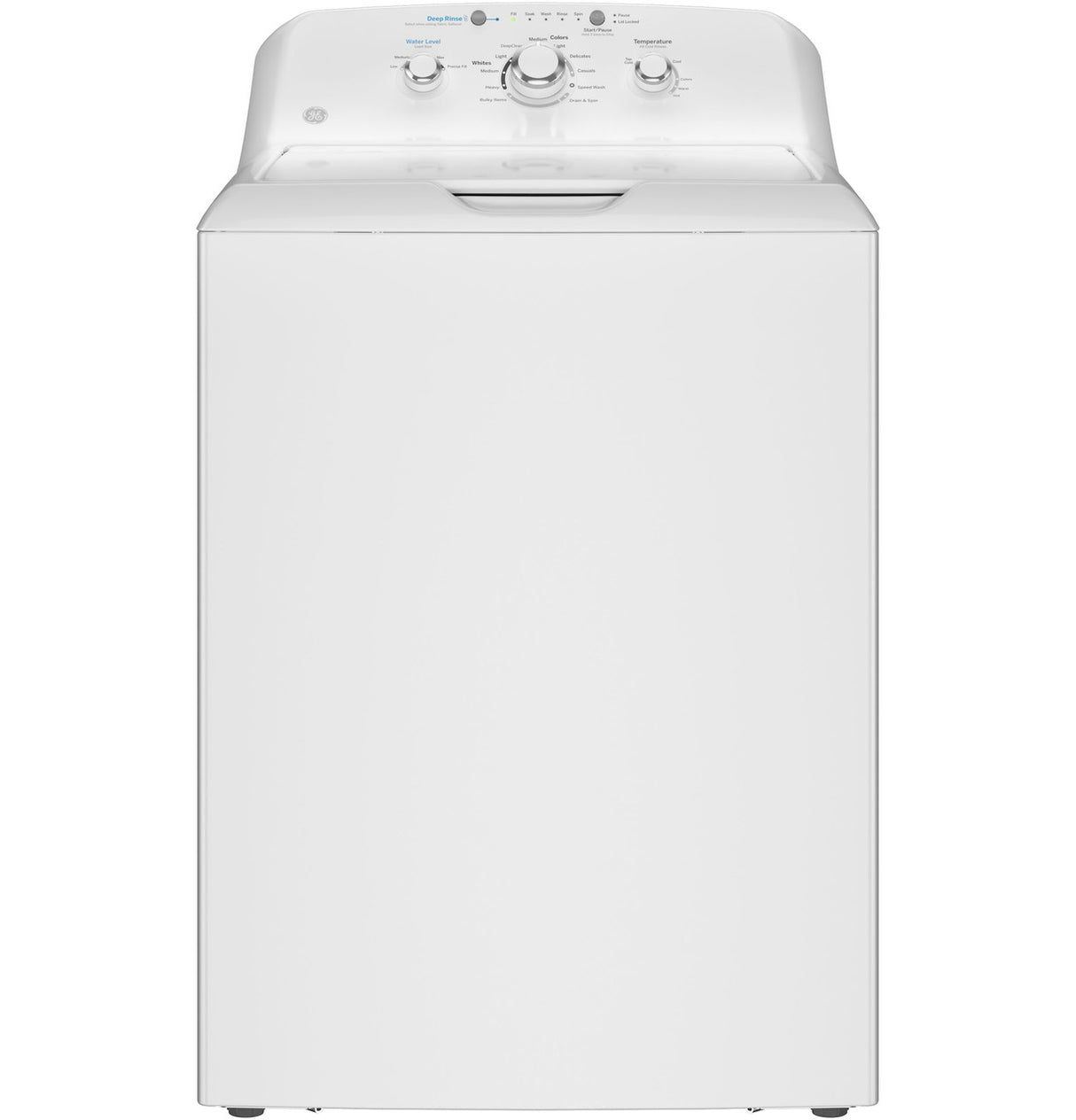 GE GTW325ASWWW washer detail