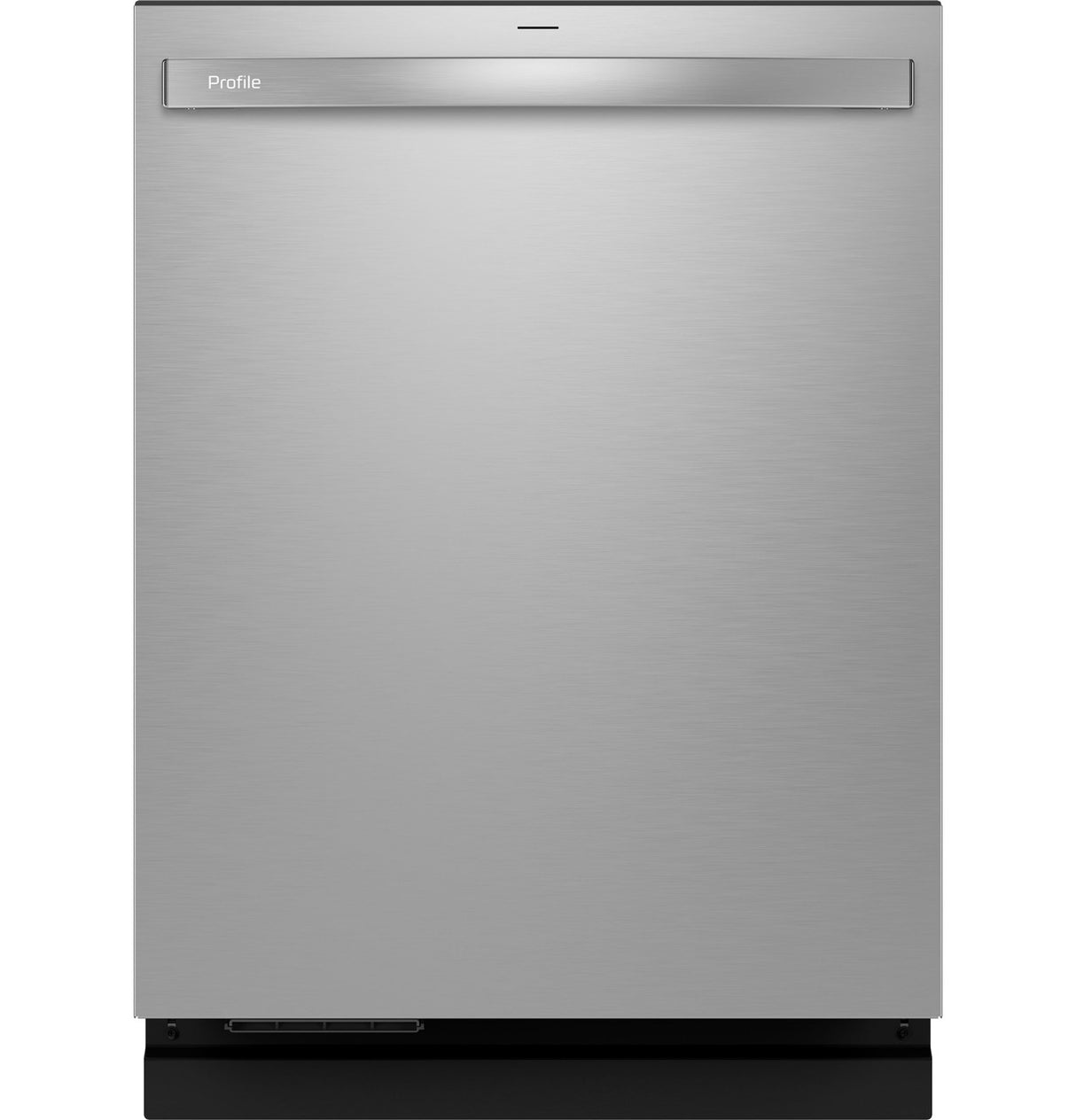 GE Profile PDT755SYVFS dishwasher — angled view