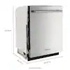 24 in. Built-In Tall Tub Dishwasher in PrintShield Stainless with Third Rack