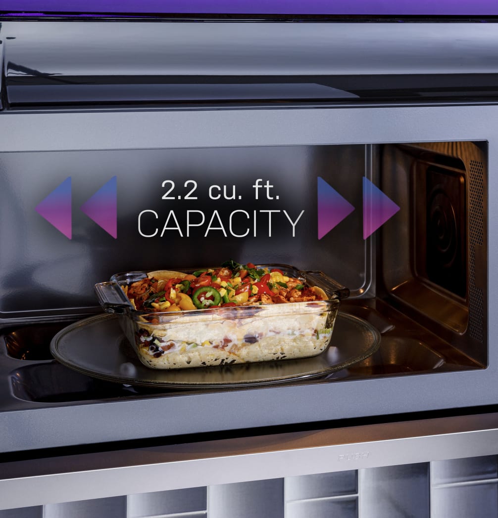 GE Profile 2.2 Cu. Ft. Over-the-Range Microwave Oven with Sensor Cooking, Chef Connect, Steam Clean, and 400 CFM Venting - Stainless Steel PVM9225RYSS