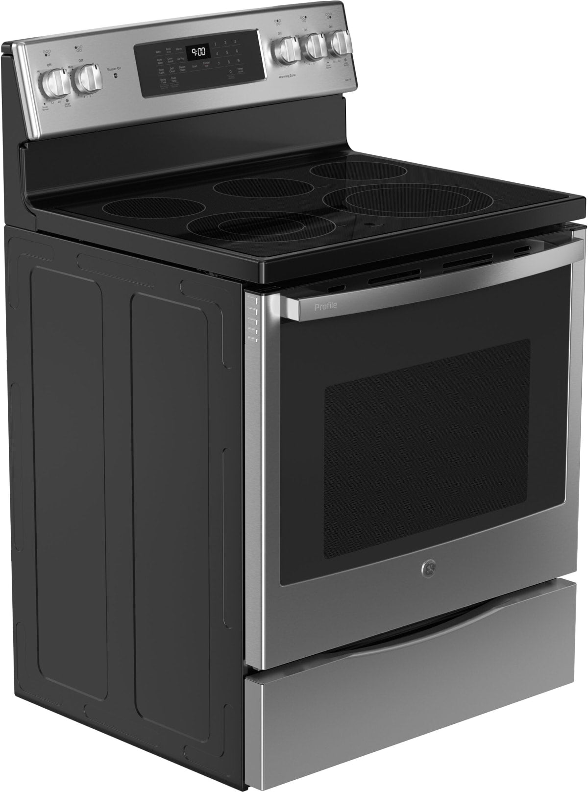 GE Profile PB900YVFS 30-inch Electric Range - Oven Interior