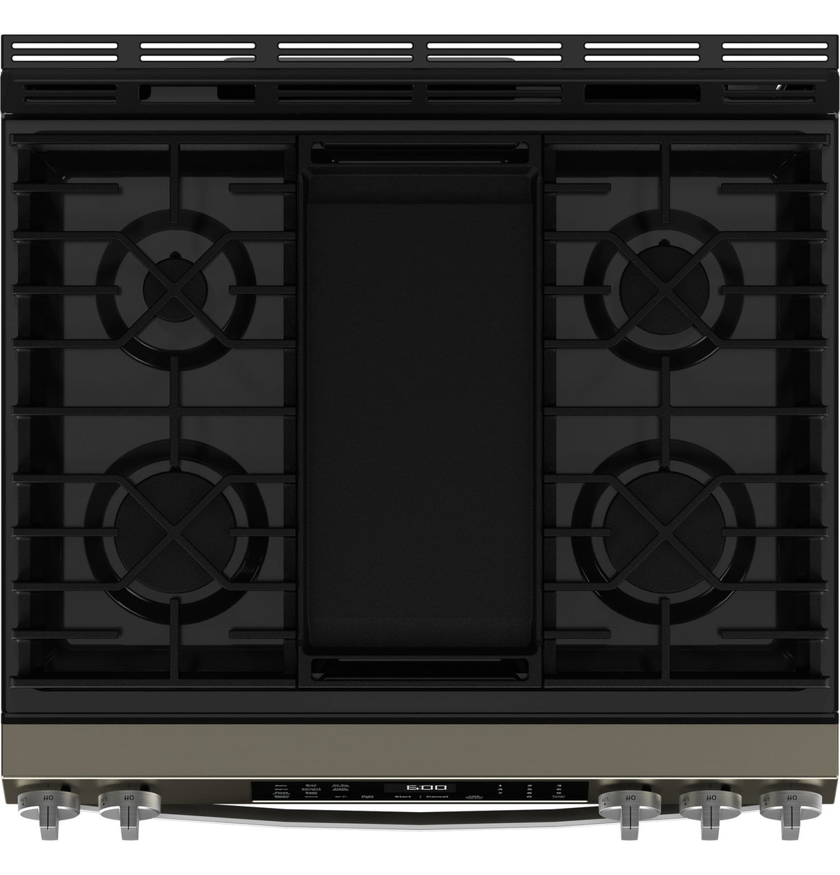 GE GGS600AVES gas range detail